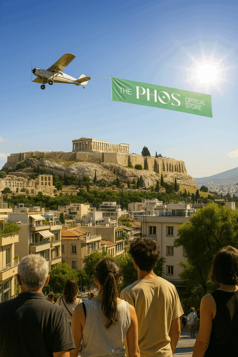 Eyeglasses in Athens: Visit Phos Optical Store in Pagrati for Expert Service and Style