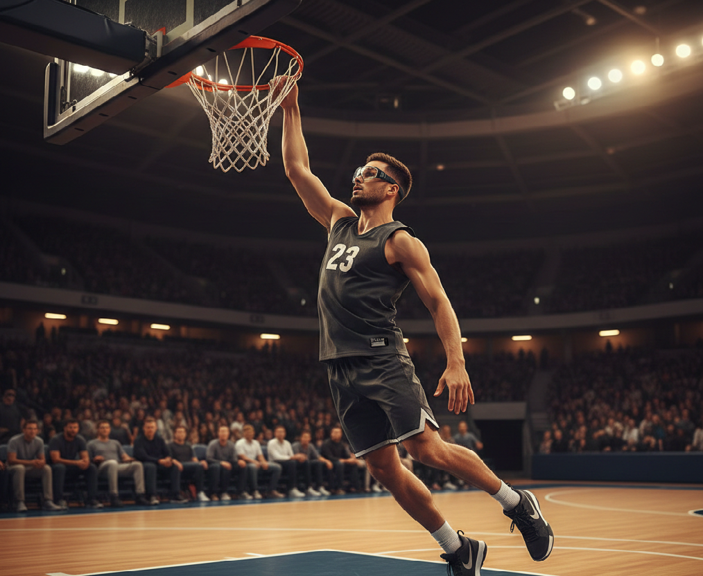 Αθλητικά γυαλιά μπάσκετ με λάστιχο και άθραυστους φακούς για ενήλικες