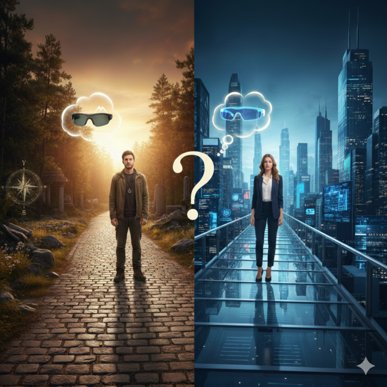 Δύο άνθρωποι κάθονται δίπλα-δίπλα φοράνε γυαλιά, δείχνοντας ότι ακόμη και με τους ίδιους βαθμούς η όραση μπορεί να διαφέρει.